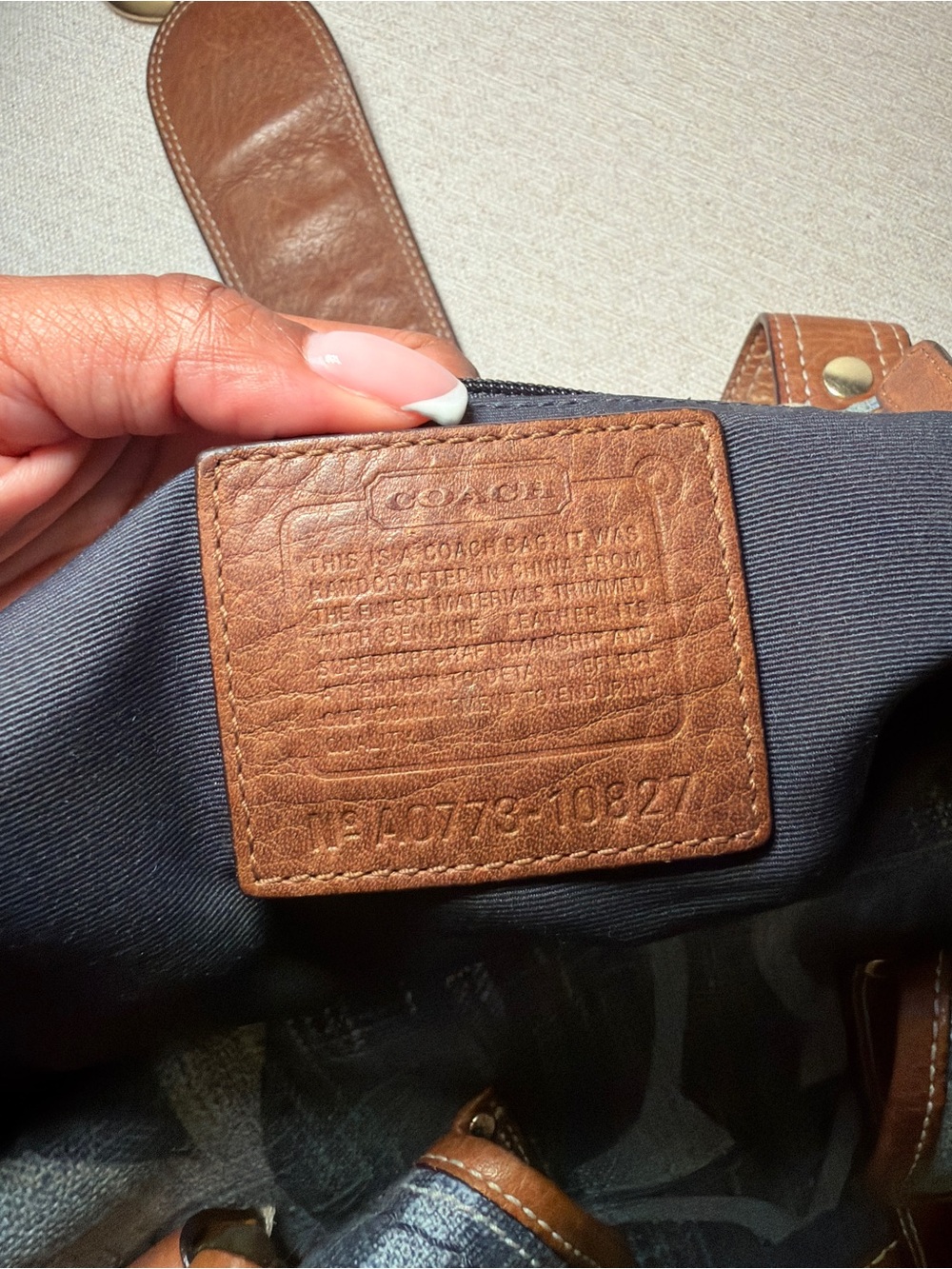 Coach Denim Legacy Mandy (PROJECT BAG) - Picture 7 of 16